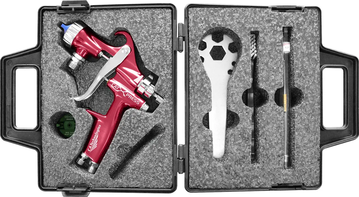 Cat-Xpr Smart Pack Premium Pressure Fed Spray Gun 1
