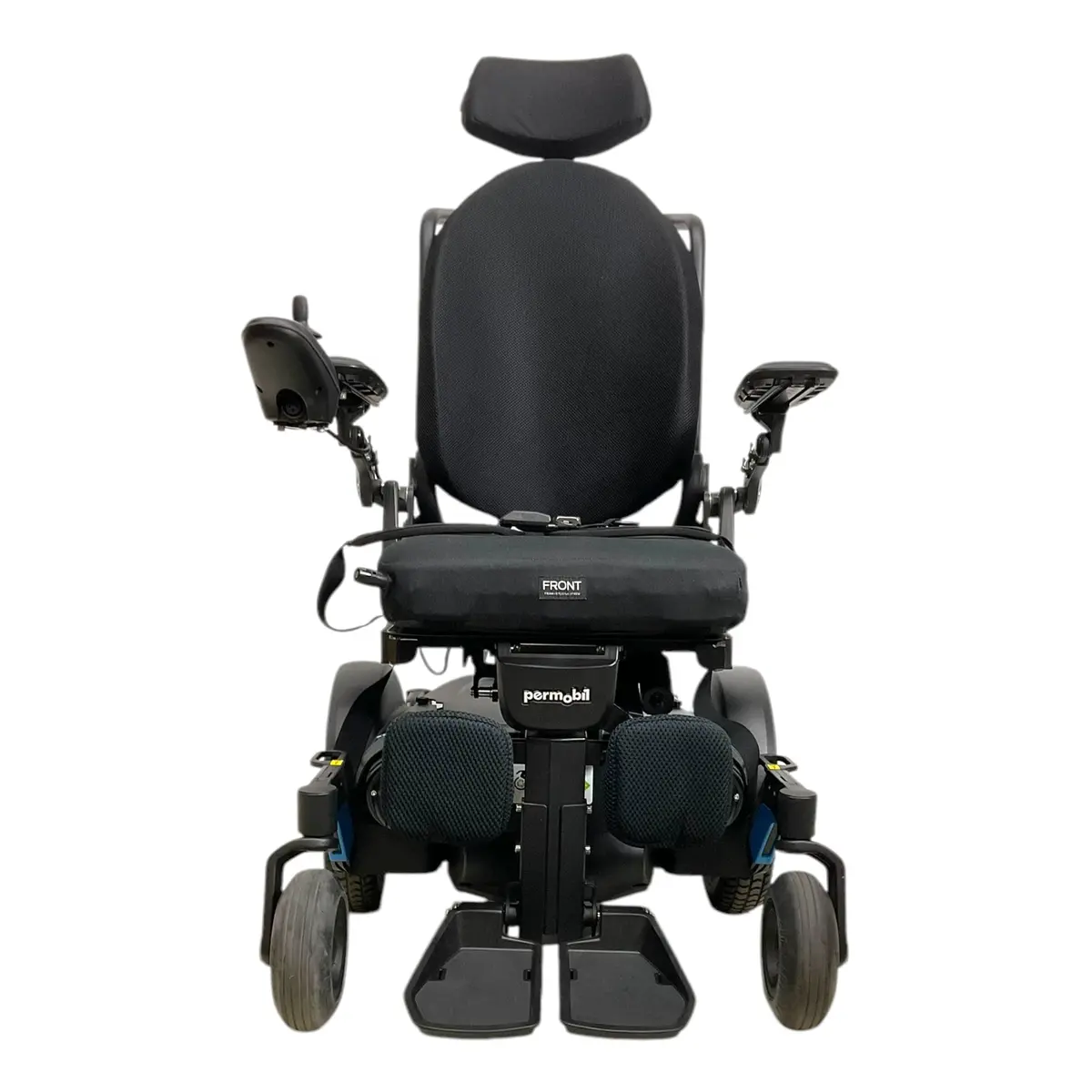Permobil M1 Rehab Power Wheelchair | Tilt & Power Legs | Roho Backrest 2