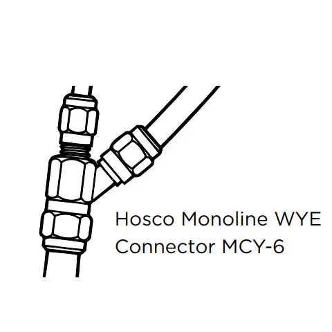 Hosco Monoline Coaxial Y, Mcy-6 1
