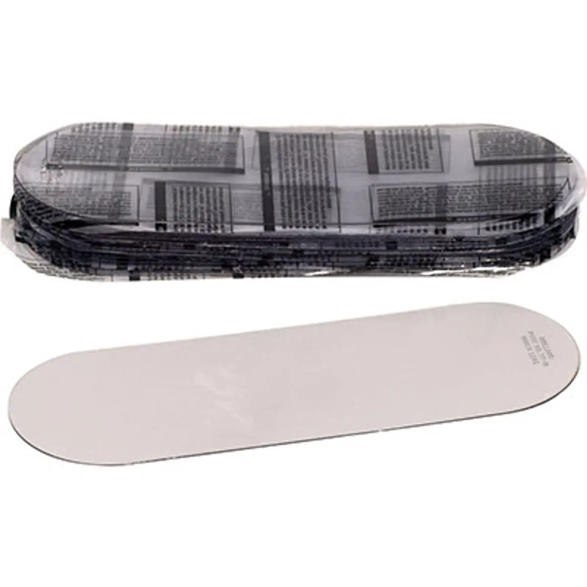 Pirate Brand - Bullard® 77/88Vx, Tritan Inner Lens .040" Thick, Clear Oval (25 Pack), Type Ce 1