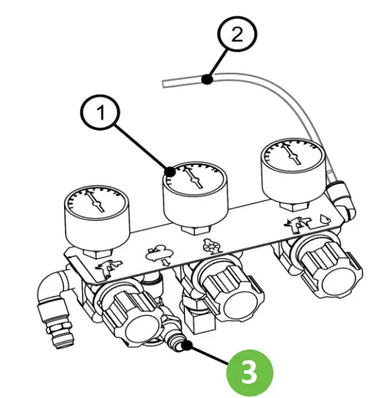 Binks Mpv-10 Qd Stem 1/4" Female 1