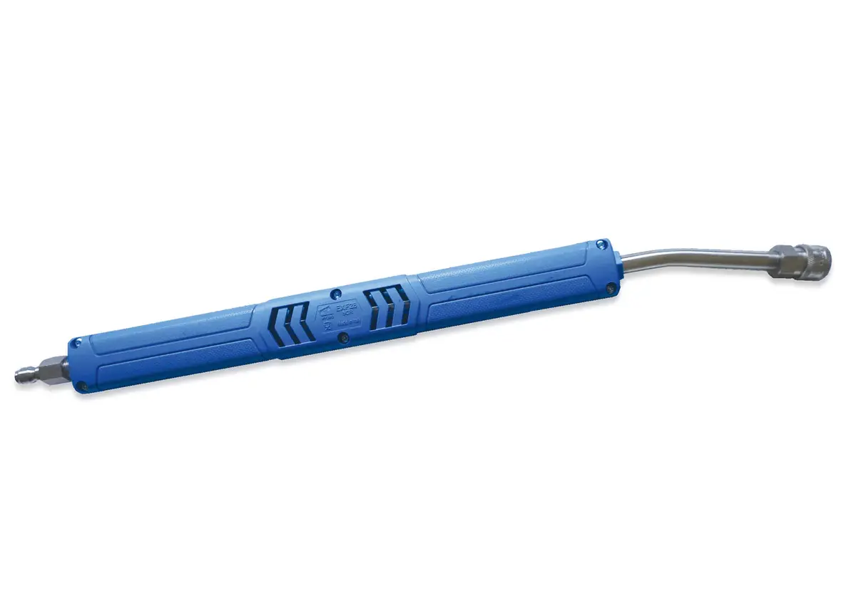 Mtm Hydro Acqualine 316 Stainless Bent Lance W/ Stainless Qc's 12.5022 1