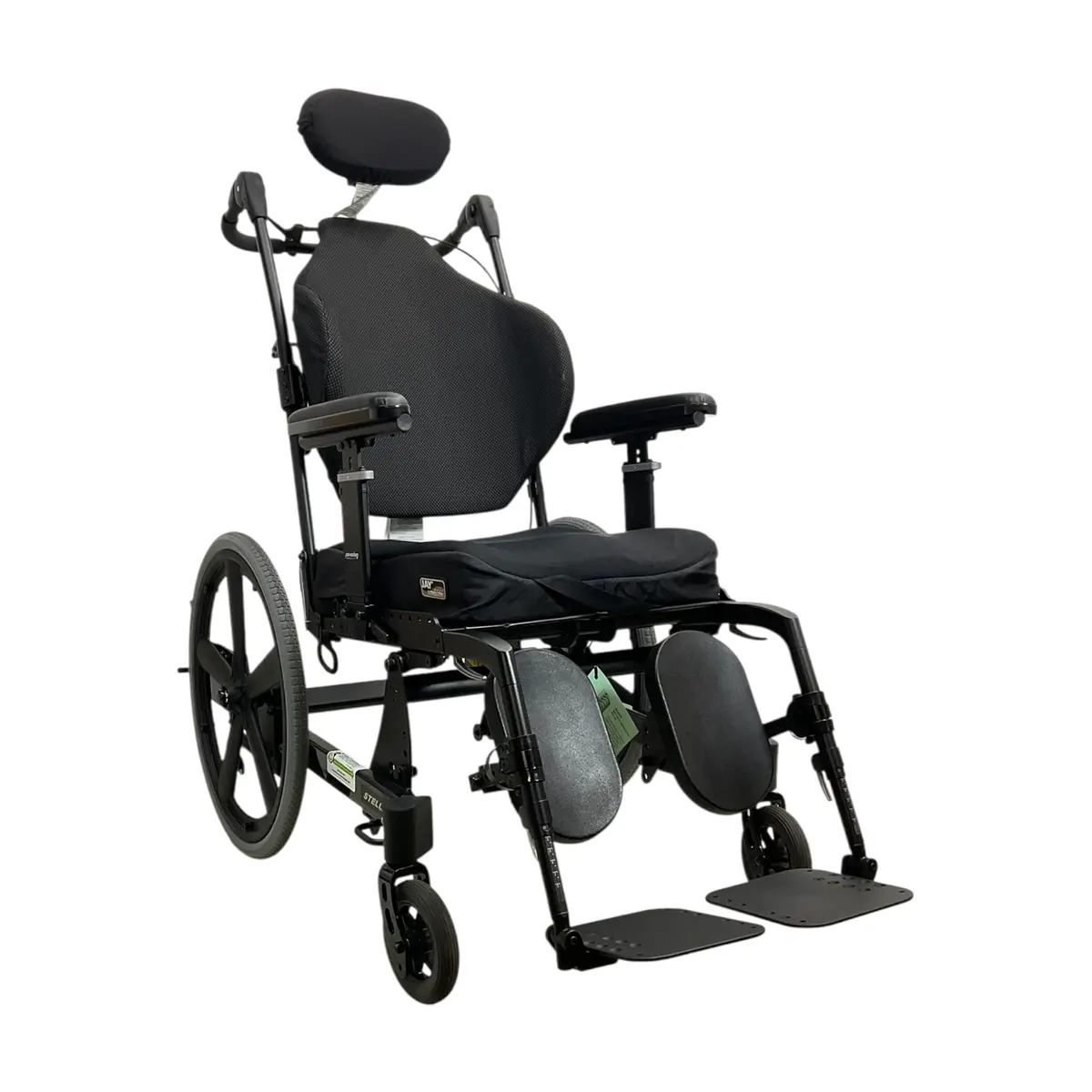 Pdg Stellar Tilt-In-Space Manual Wheelchair With Self-Propel Tires | Quick-Release Wheels | Like-New! 1