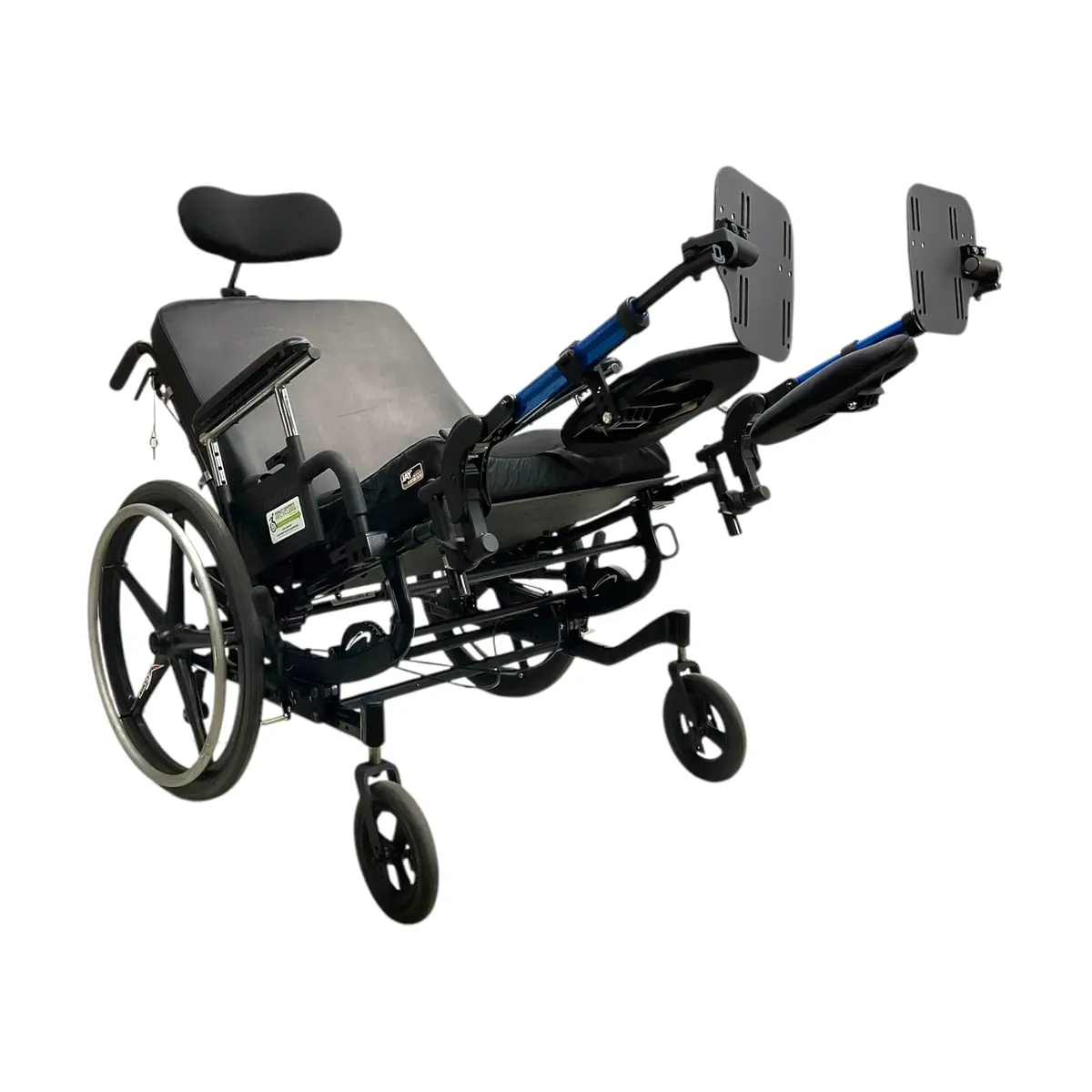 2022 Sunrise Medical Quickie Iris Hd Tilt-In-Space Manual Wheelchair | 400 Lbs Capacity | Self-Propel Tires | Elevating Leg Rests 1