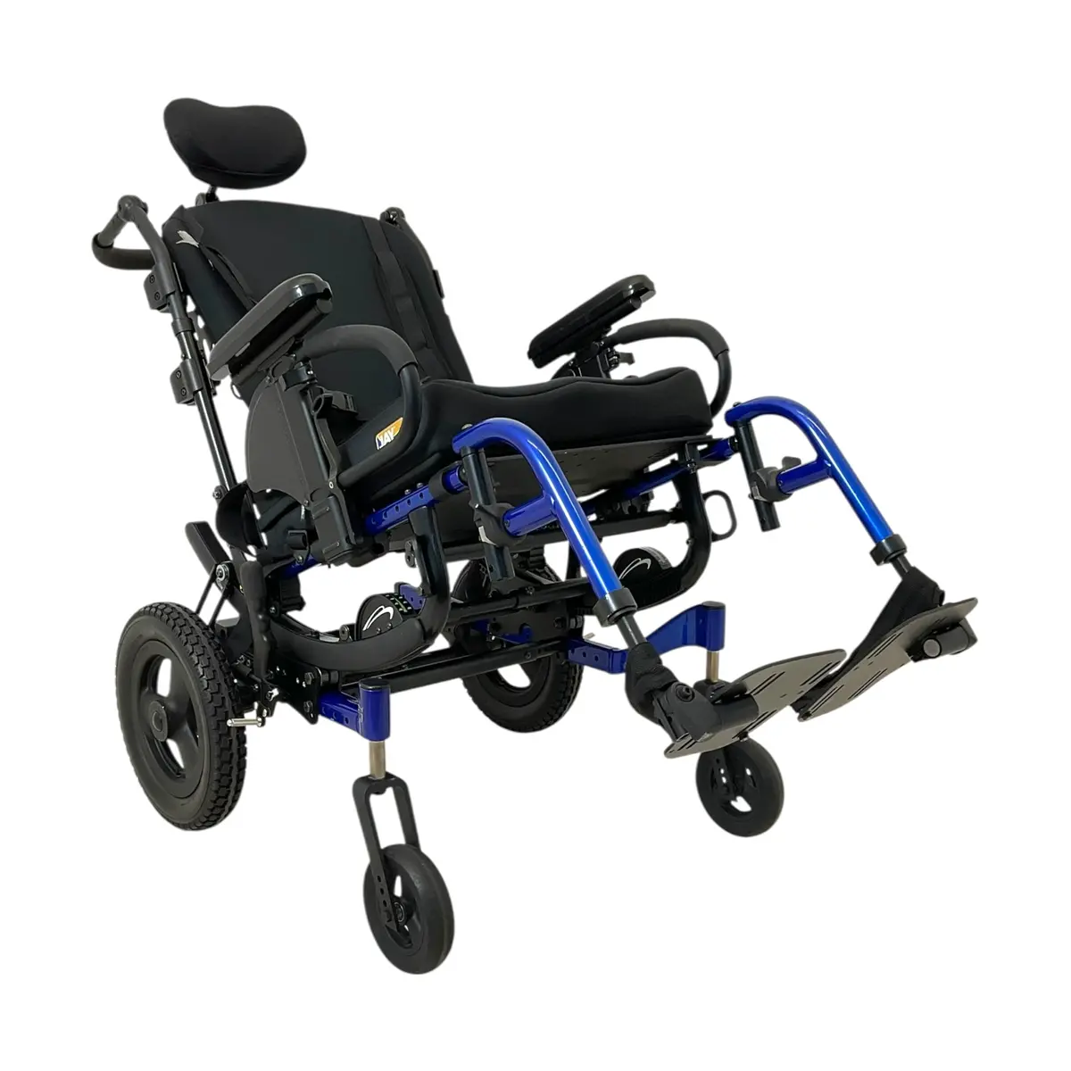 Quickie Iris Tilt-In-Space Manual Wheelchair | 17" X 18" Seat | Premium Jay Cushion | Transit Kit 1