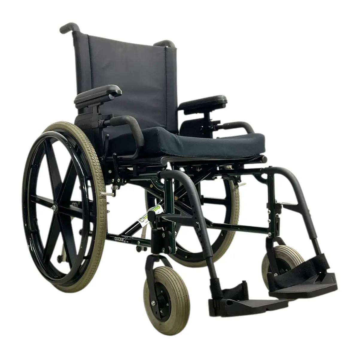 Sunrise Medical Quickie 2 Lightweight Folding Manual Wheelchair | 18" X 18" Seat | Quick-Release Drive Wheels 1