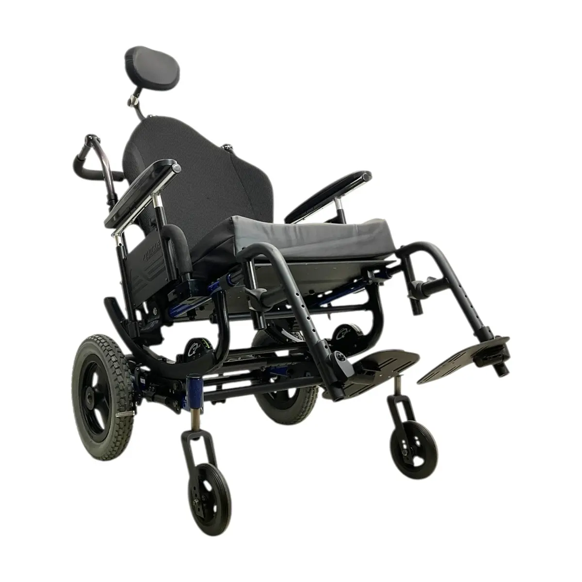 Sunrise Medical Quickie Iris Tilt-In-Space Manual Wheelchair | Contoured Backrest | 16" X 18" Seat 1