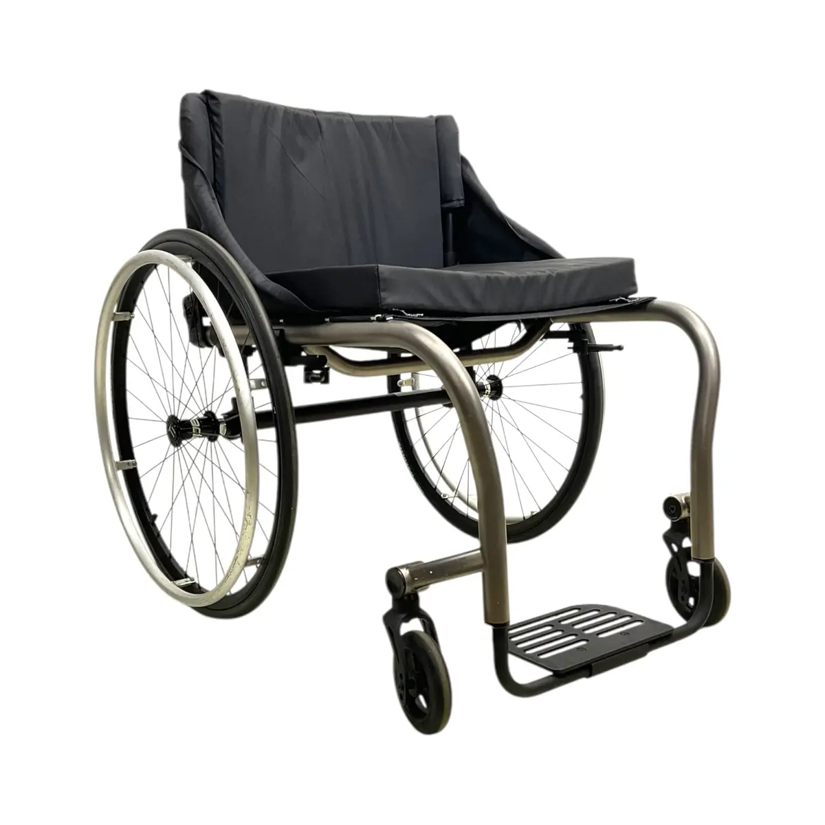 Tilite Zra Series 2 Lightweight Rigid Frame Wheelchair | Quick-Release Drive Wheels | 18" X 18" Seat 1