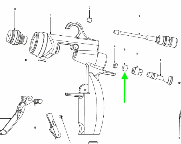 Mamba® Fluid Needle Gasket 1