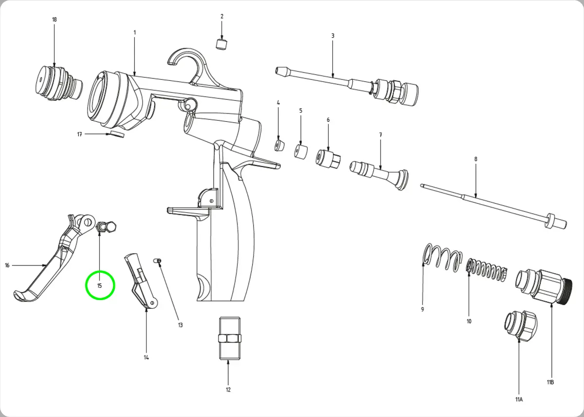 Mamba® Trigger Pin 1