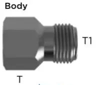 Hosco Mini-Filter Assembly, Body Only 1
