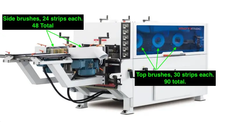 Motimac, Replacement Sanding Strips For Fr365 1