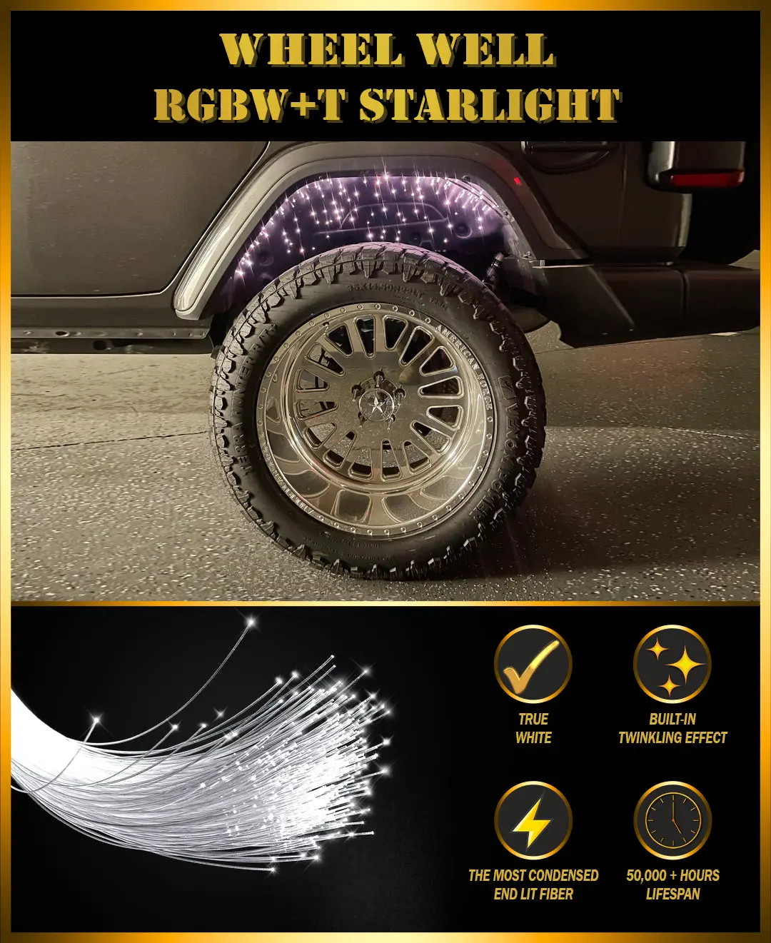 Wheel Well Rgbw+T Starlight Kit 1
