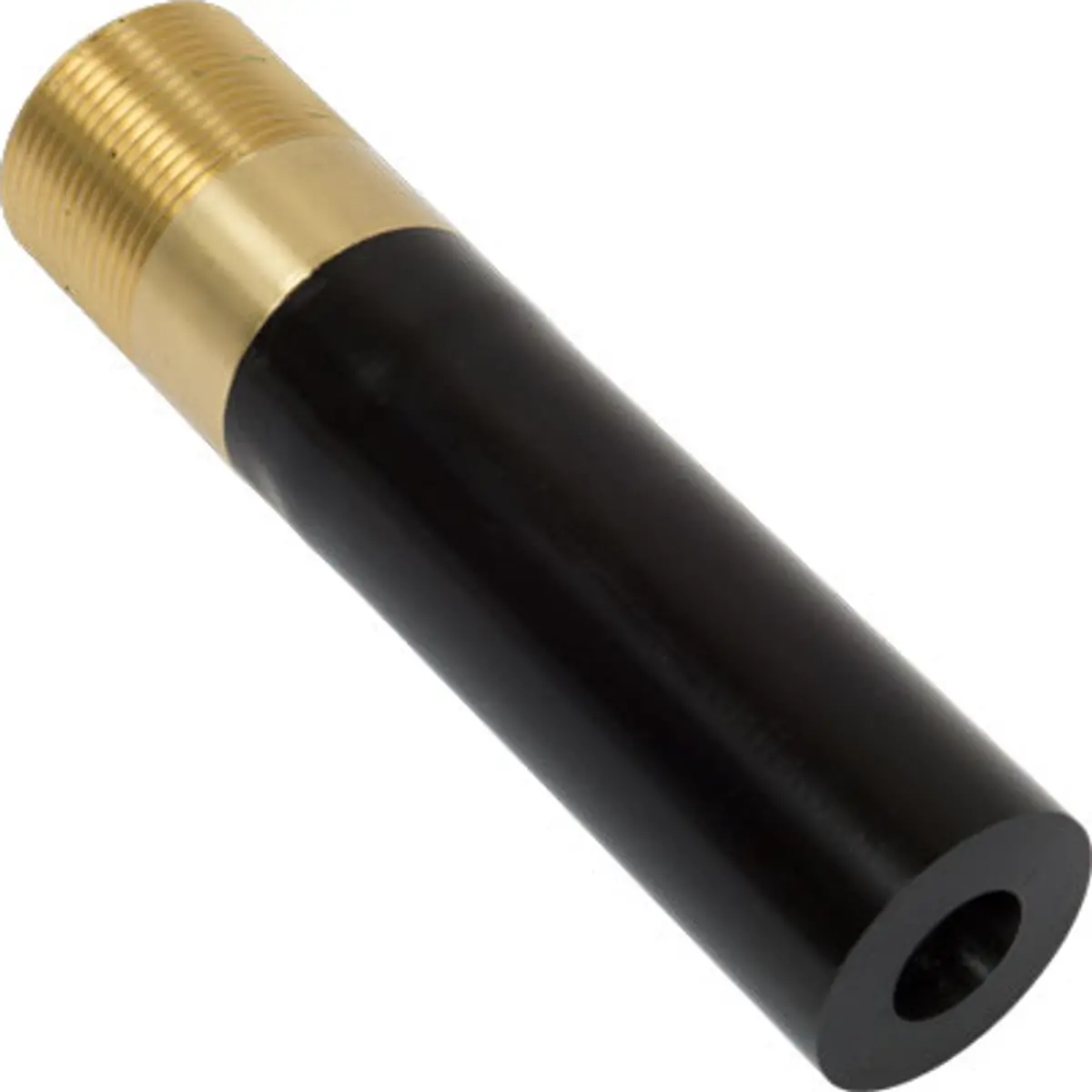 Pirate Brand - 1-1/4" Tungsten Carbide Entry Nozzle, Brass Thd For Use With 1-1/4" Blast Hose 1