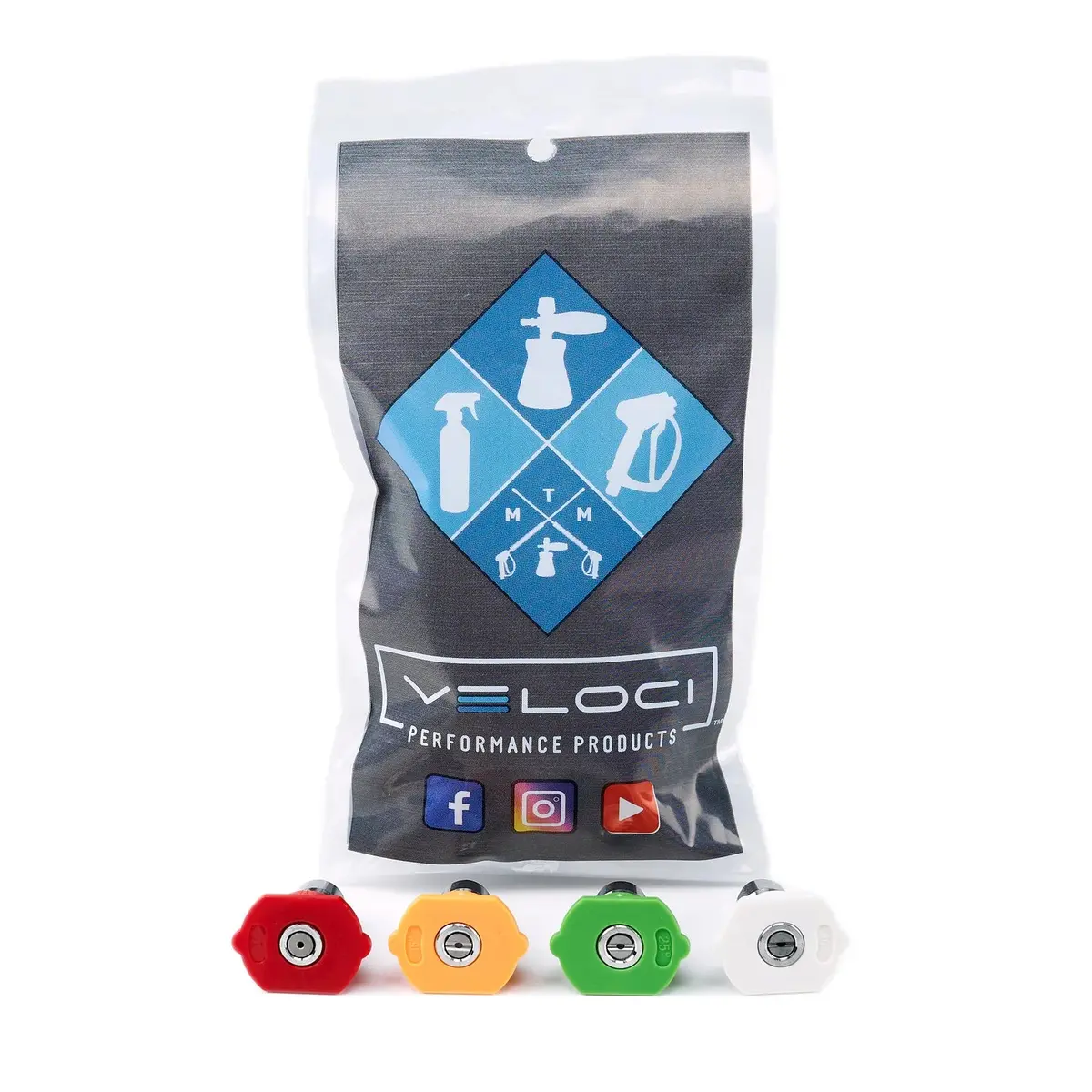 Mtm Hydro Stainless Steel 4 Pack Of 3.0 Qc Nozzles 17.0156 1