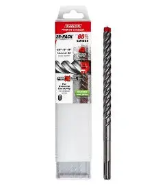 Diablo Rebar Demon 1/2 In. X 8 In. L Carbide Tipped 4-Cutter Hammer Drill Bit Sds-Plus Shank 25 Pk 1