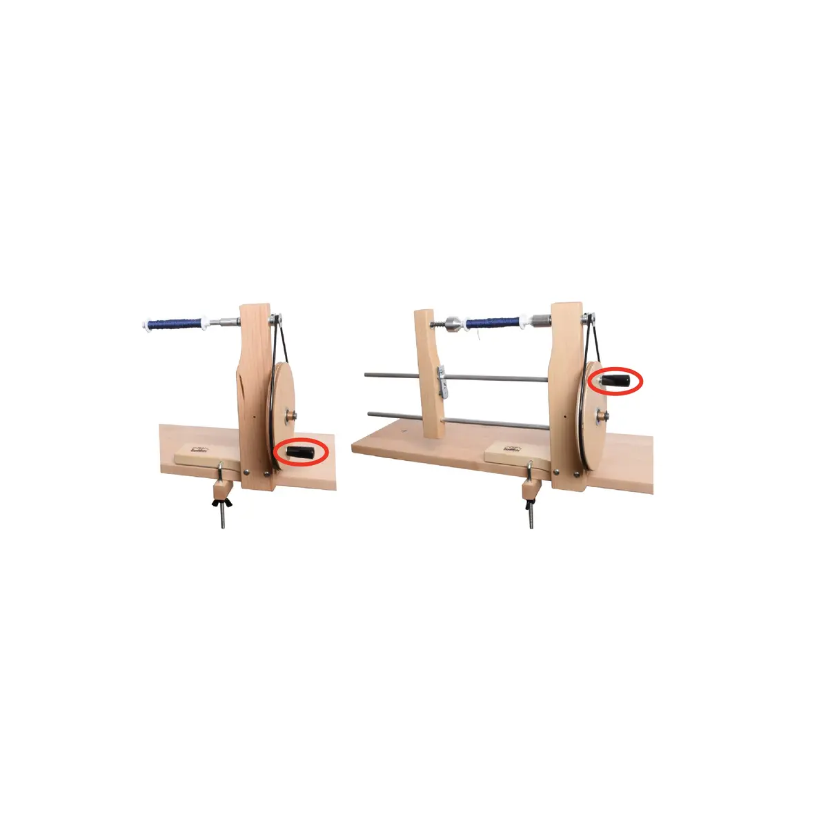 Winding Handle For Ultra Umbrella Swift, Single End Bobbin Winder, And Double End Bobbin Winder 1