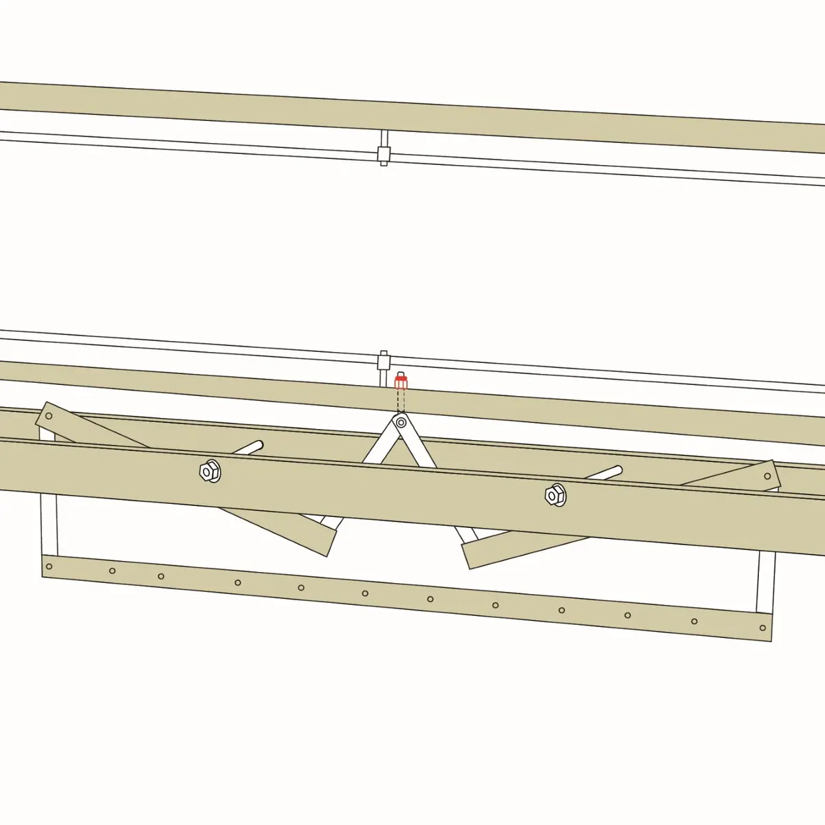 Nuts & O-Rings Pack For Wolf Looms And Standard Floor Looms 1