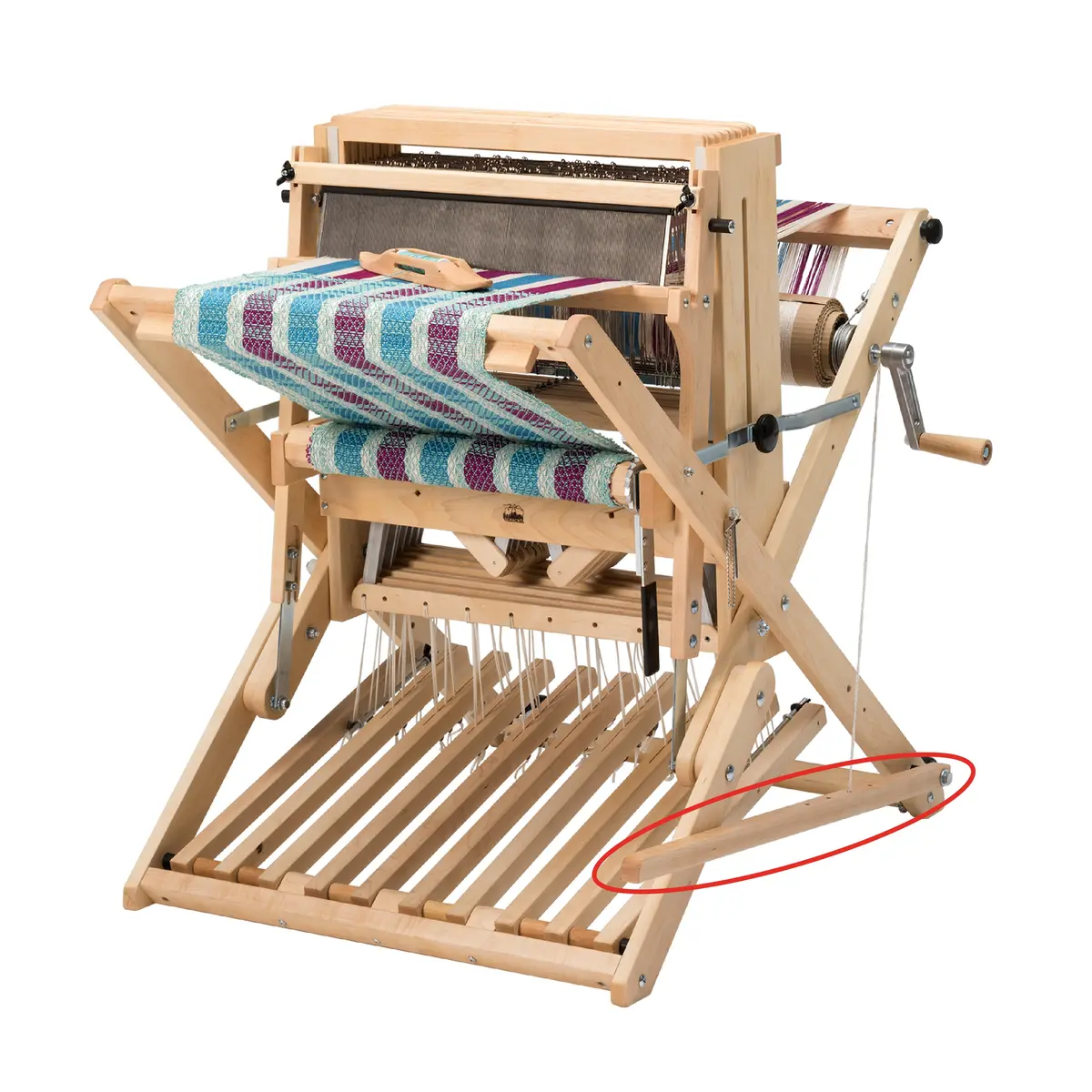 Brake Release Pedals For Wolf Looms 1