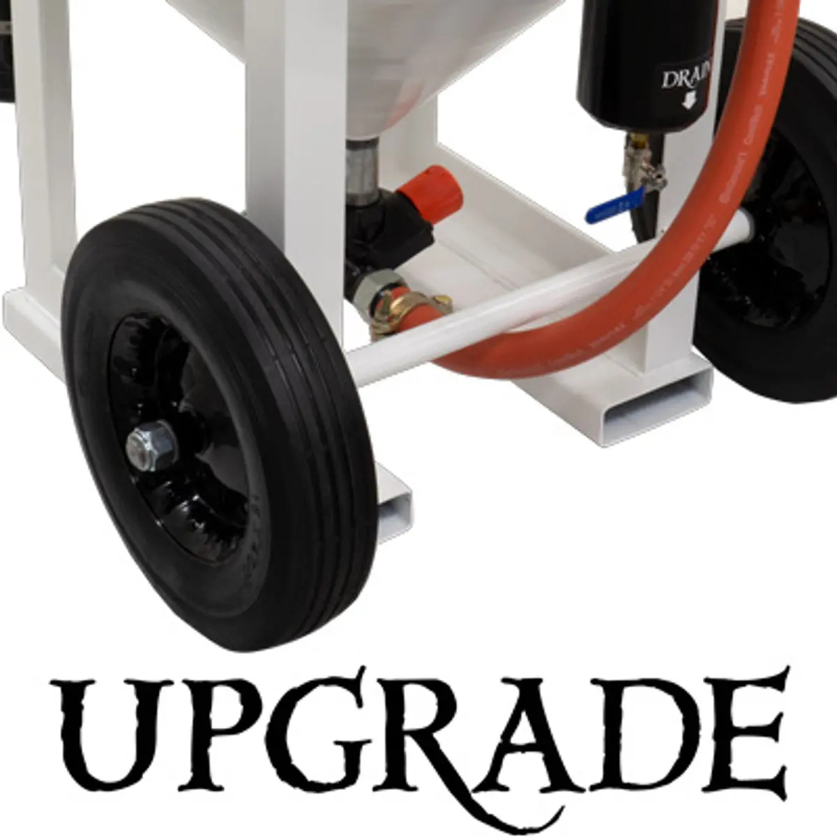 Pirate Brand - Fork Pocket Upgrade For Portable S-Series 6.5 Cu Ft Abrasive Blasters (Factory Installed Only) 1