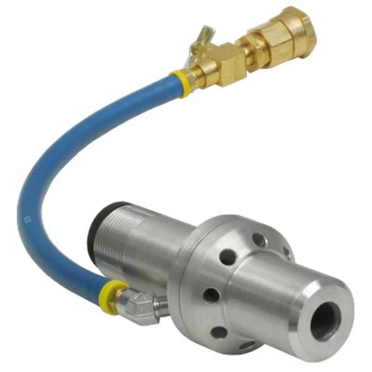 Pirate Brand - Water Induction Nozzle System, Tungsten Carbide, 1" Entry, 1-1/4" Thread, Aluminum Jacket, Hose Included (Bore Size Options) 1
