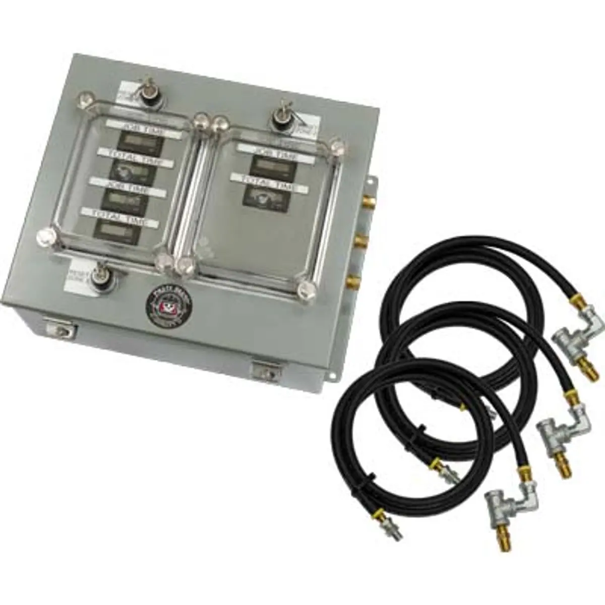Pirate Brand - Schmidt Mfg Style, Three Outlet Timer Control Box W/ Key Reset For 3 Outlet Blasters 1