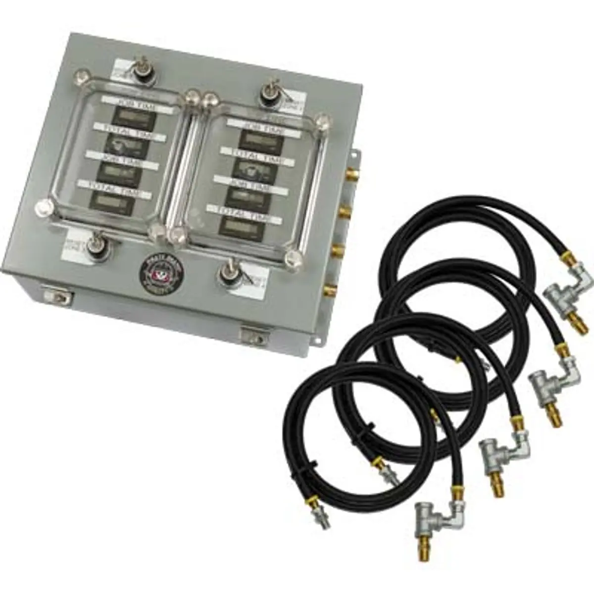 Pirate Brand - Schmidt Mfg Style, Four Outlet Timer Control Box W/ Key Reset For 4 Outlet Blasters 1