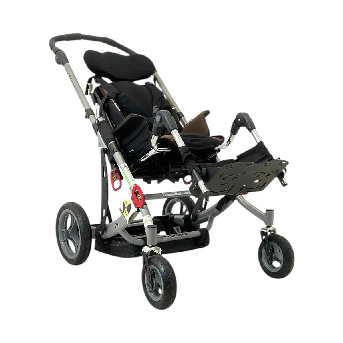 Convaid Trekker 14 Pediatric Stroller | Padded Chest Harness | Tilt-In-Space Capabilities | 110 Lbs Weight Capacity 1