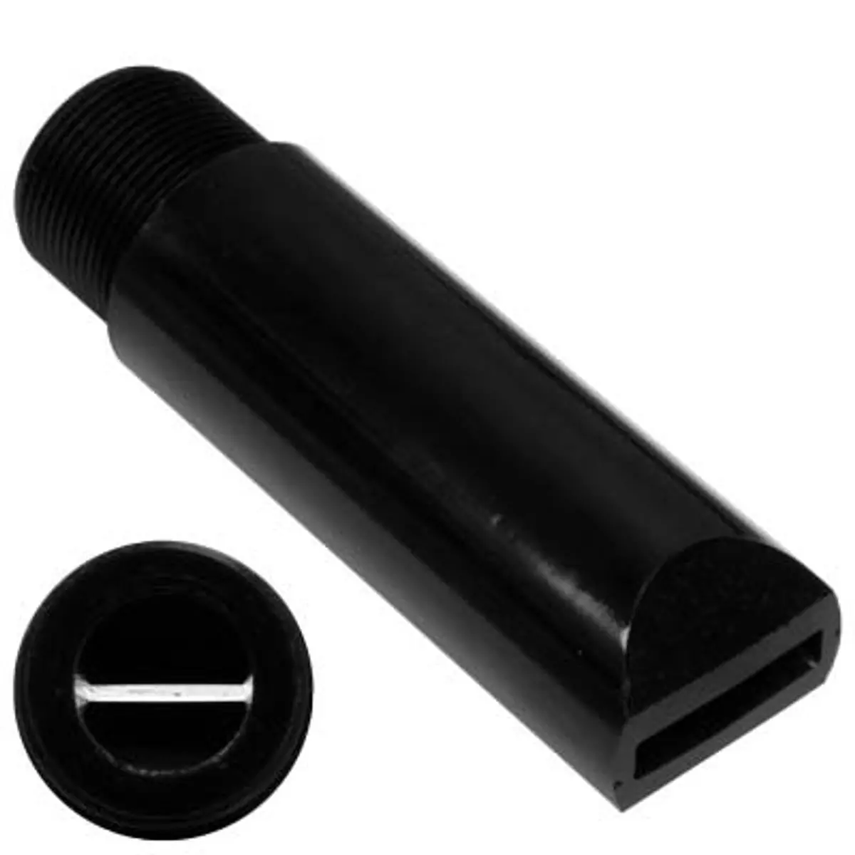 Pirate Brand - P & G Style, Nozzle, Siaion, Fan, 3/8" Bore, 1" Entry, 1-1/4" Npsm Thread, All Poly Jacket 1