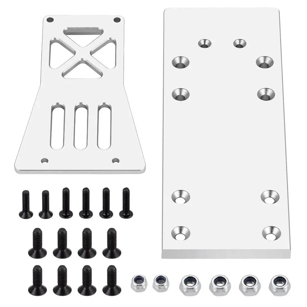 Wheelbase Extension 80Mm Silver For Traxxas Rustler Bandit 1