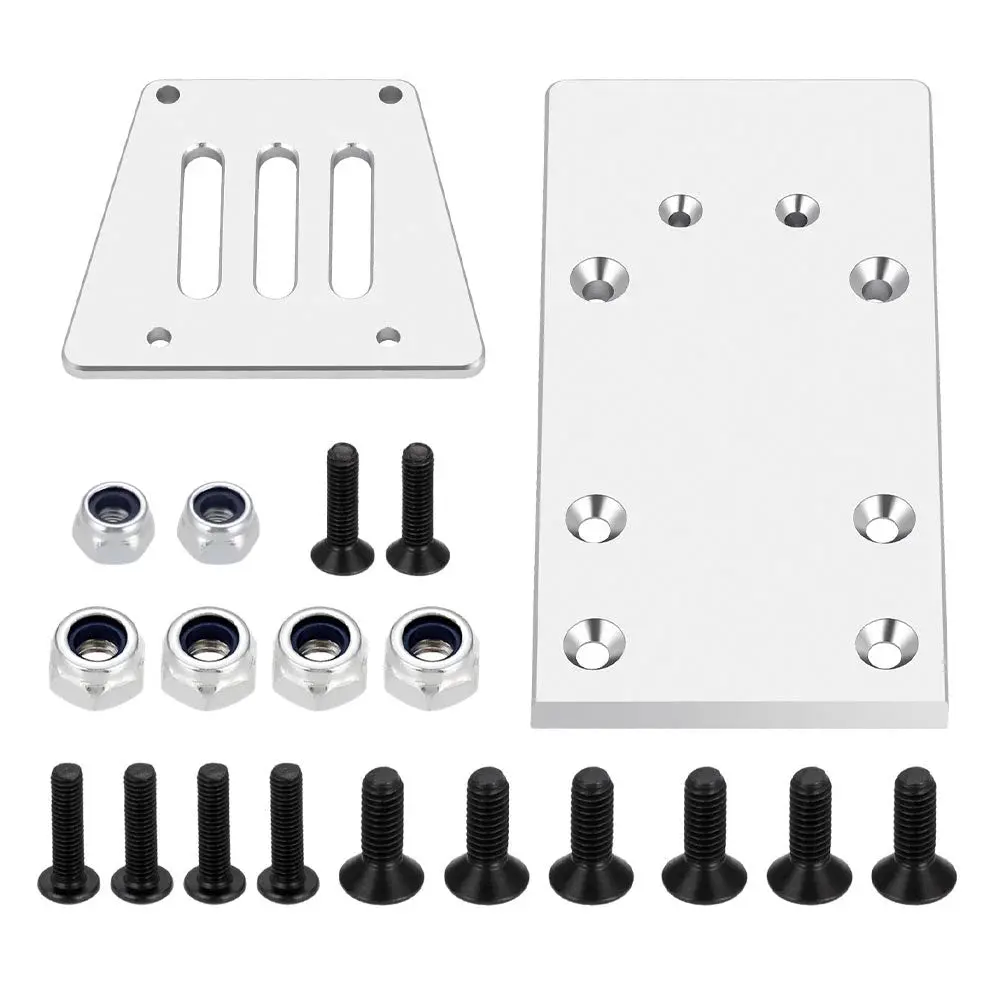 Wheelbase Extension 40Mm Silver For Traxxas Rustler Bandit 1