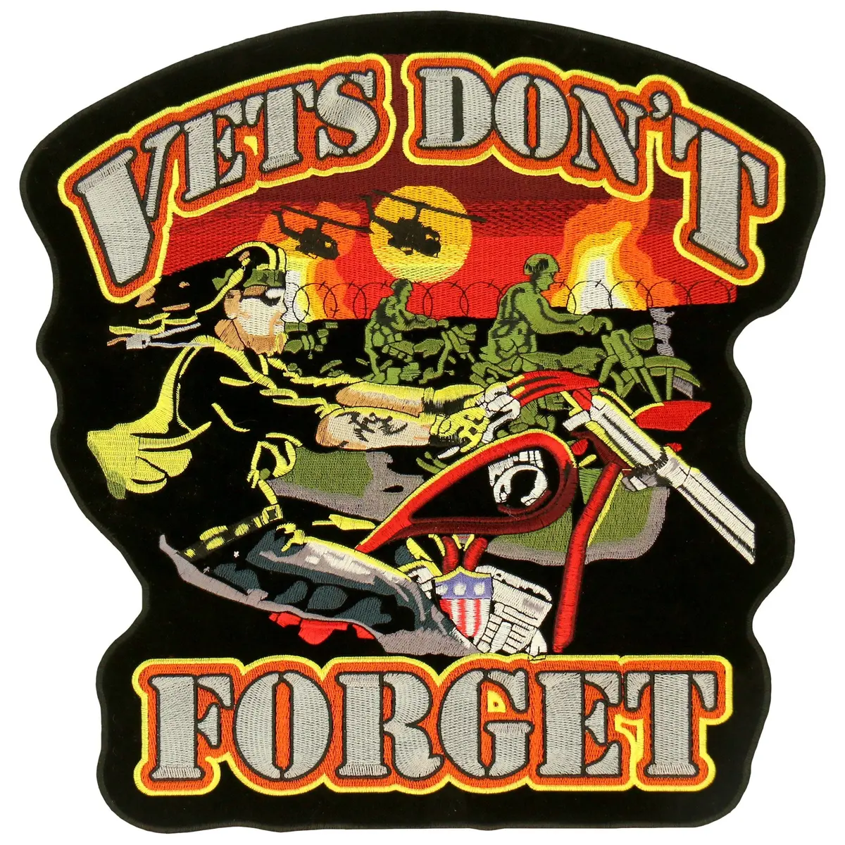 Ppa2769 Vets Don't Forget 14" Patch 1