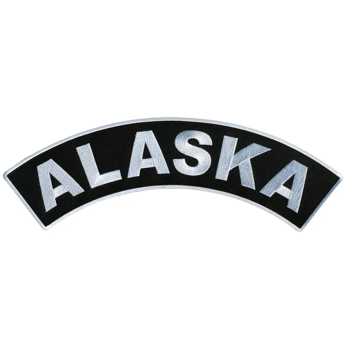 Alaska 12” X 3” Top Rocker Patch 1