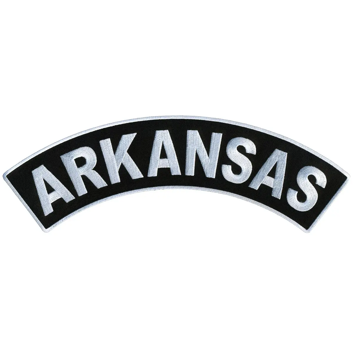 Arkansas 12” X 3” Top Rocker Patch 1