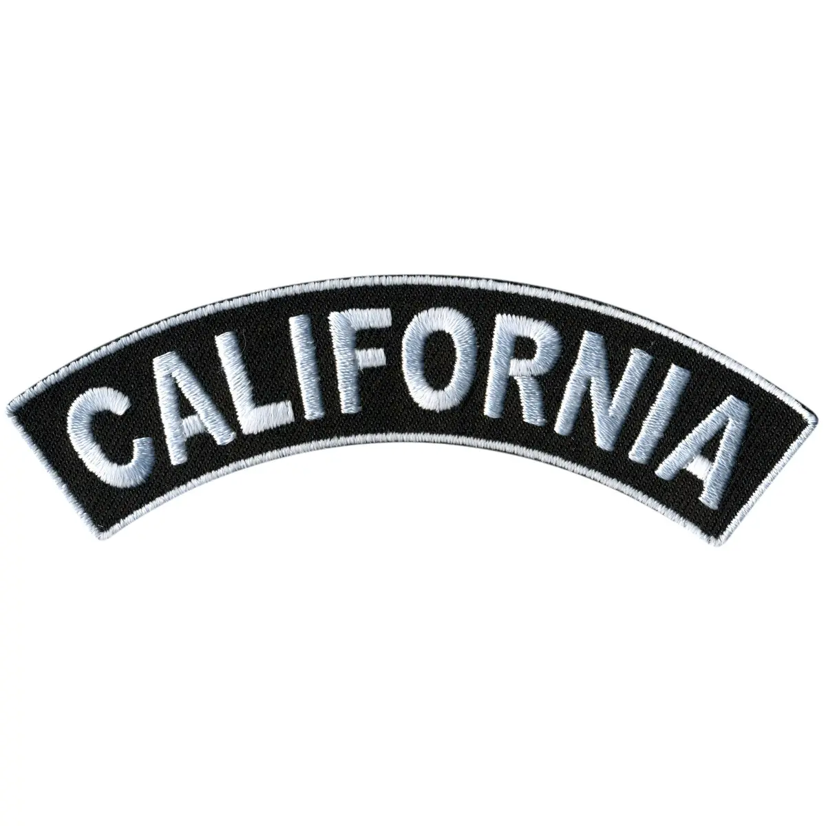 California 4” X 1” Top Rocker Patch 1