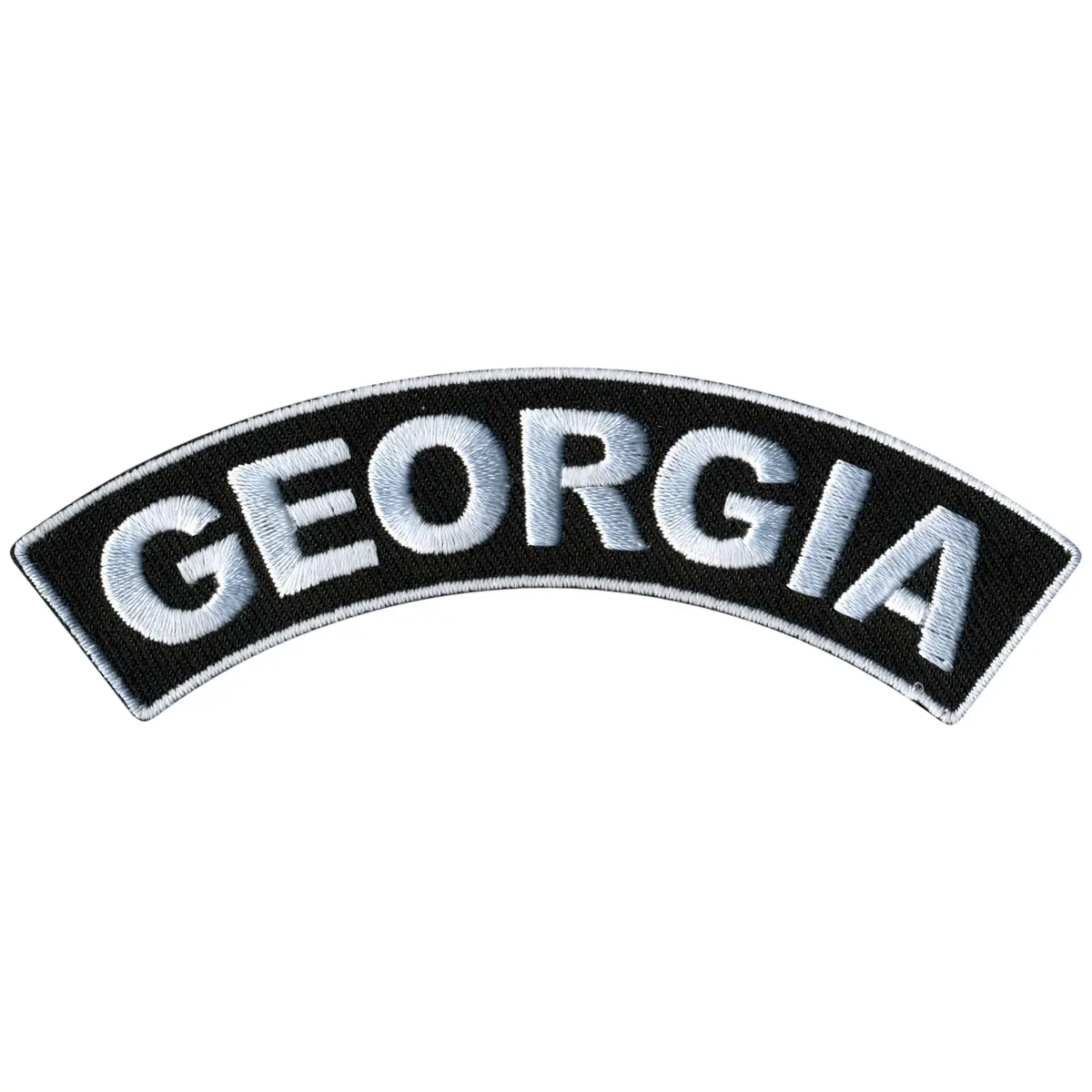 Georgia 4” X 1” Top Rocker Patch 1