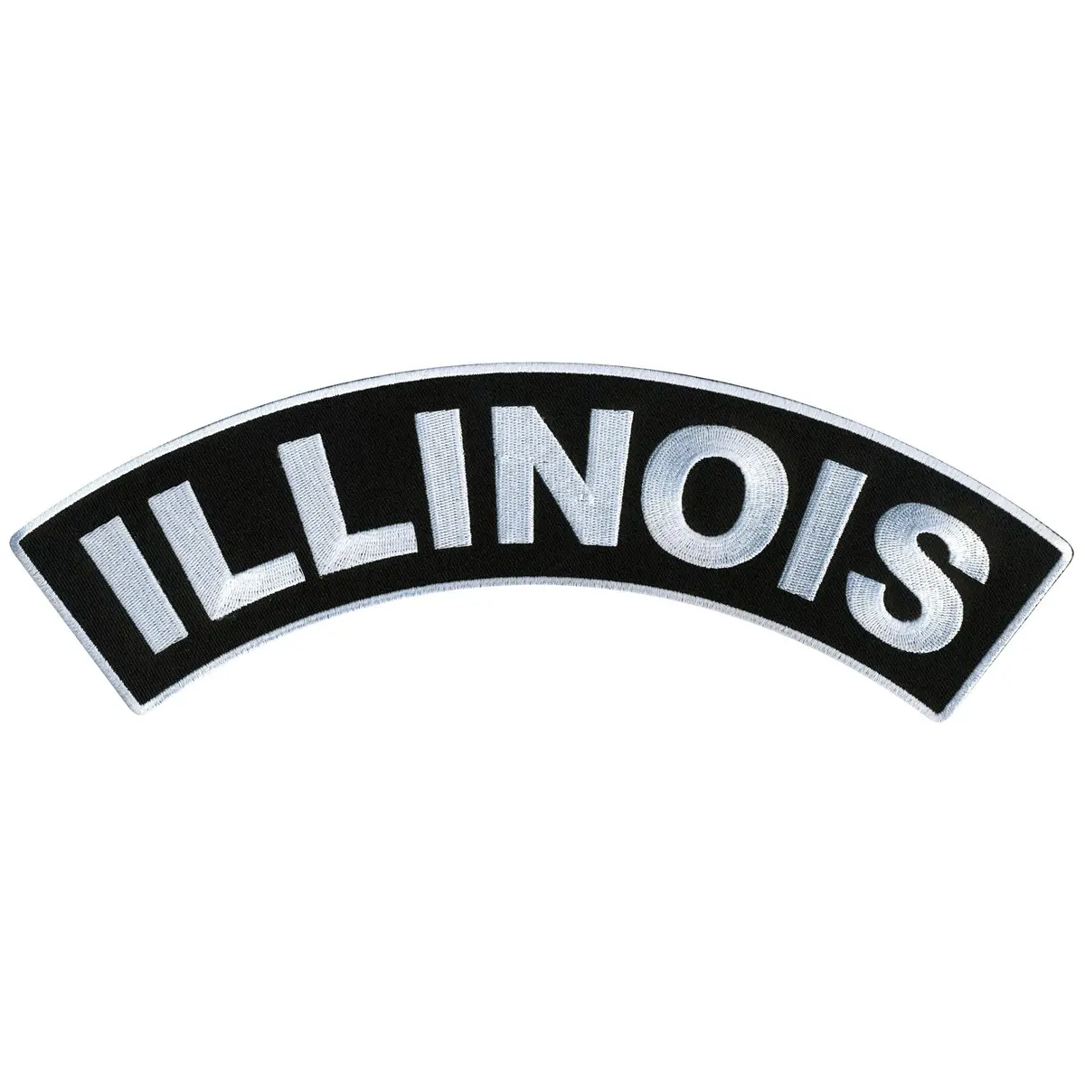Illinois 12” X 3” Top Rocker Patch 1