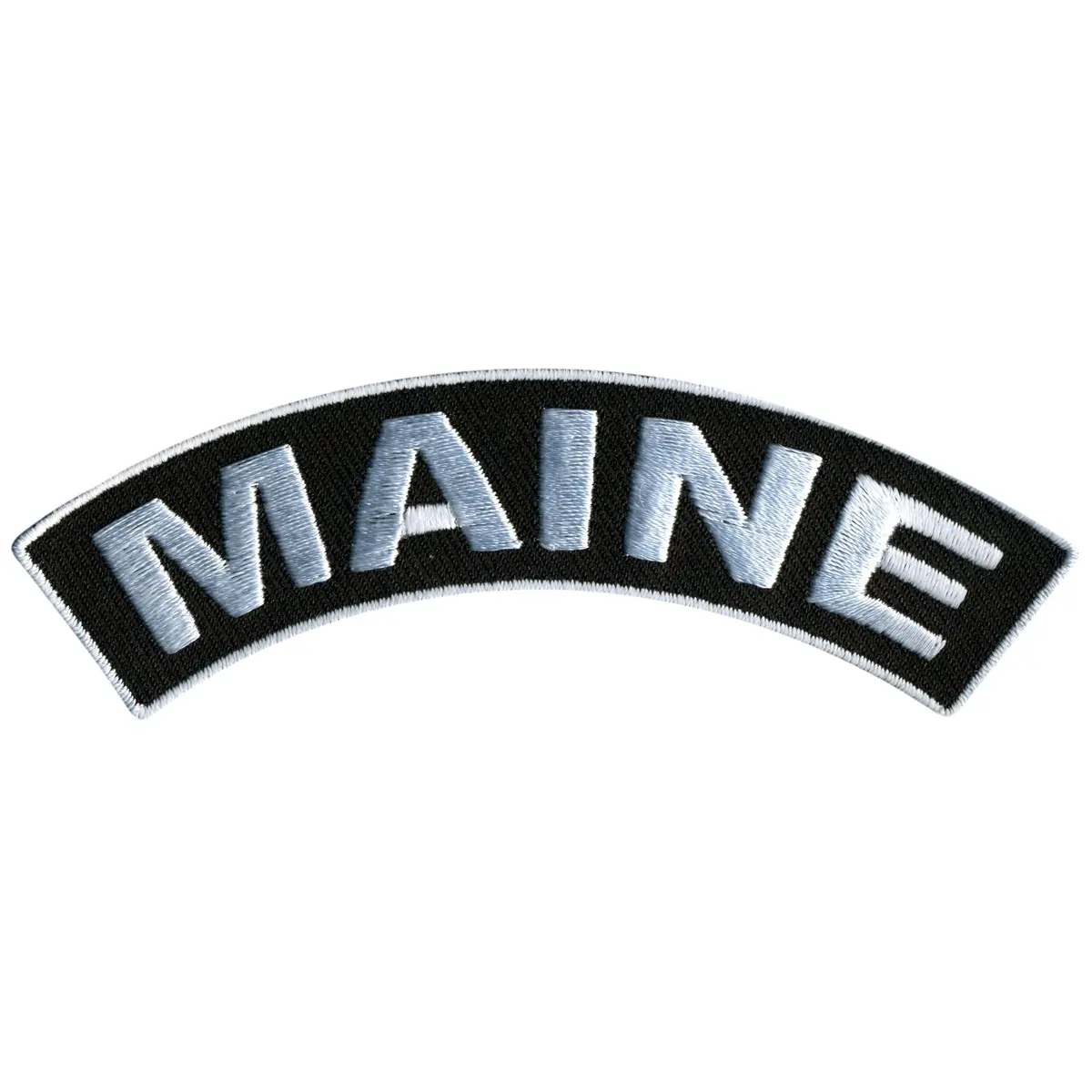 Maine 4” X 1” Top Rocker Patch 1
