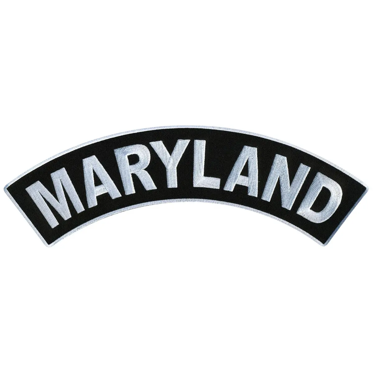 Maryland 12” X 3” Top Rocker Patch 1