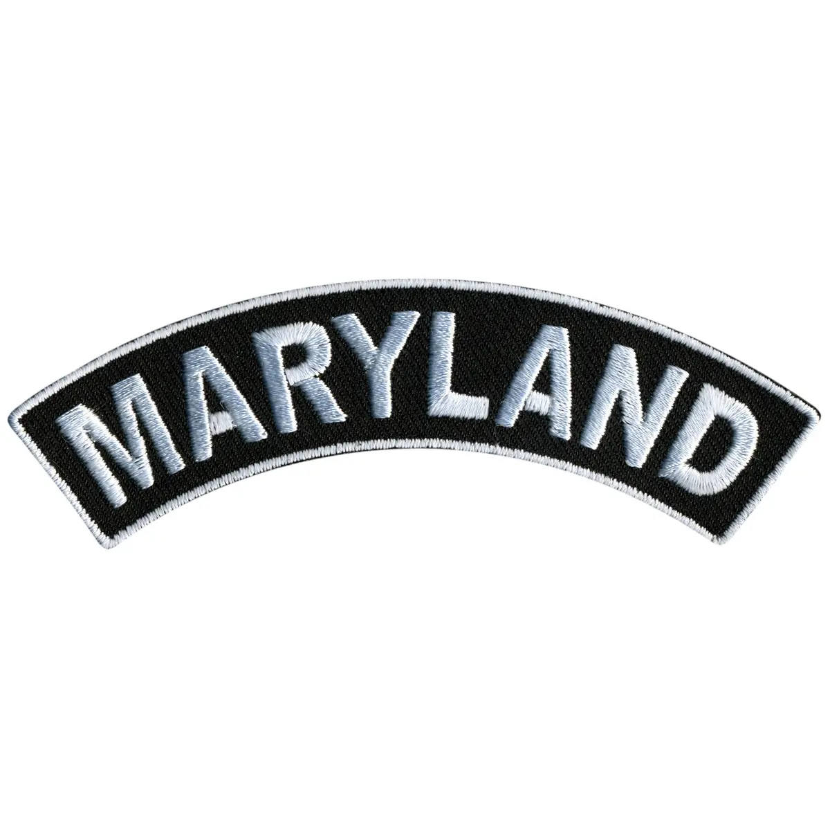 Maryland 4” X 1” Top Rocker Patch 1