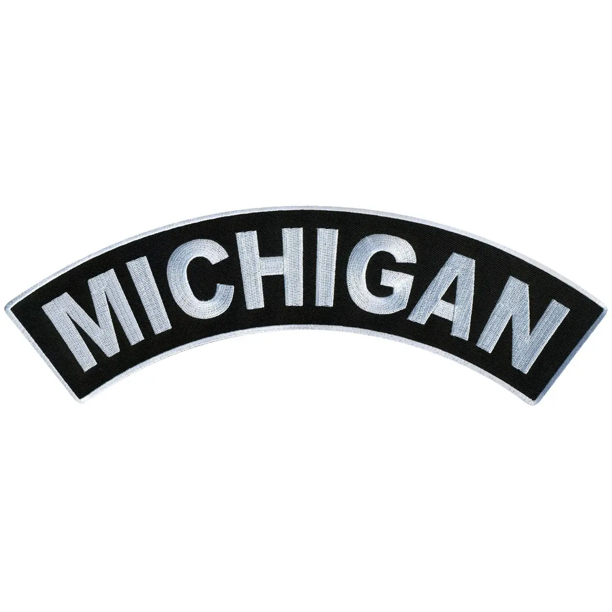 Michigan 12” X 3” Top Rocker Patch 1