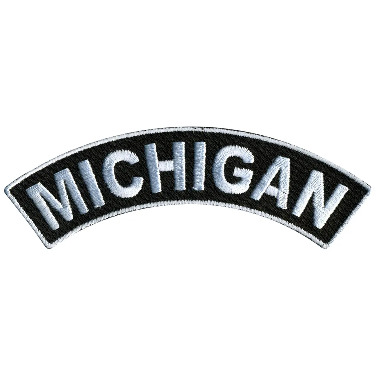 Michigan 4” X 1” Top Rocker Patch 1