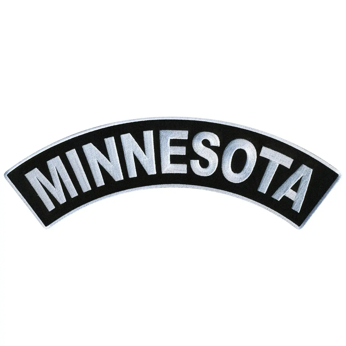 Minnesota 12” X 3” Top Rocker Patch 1