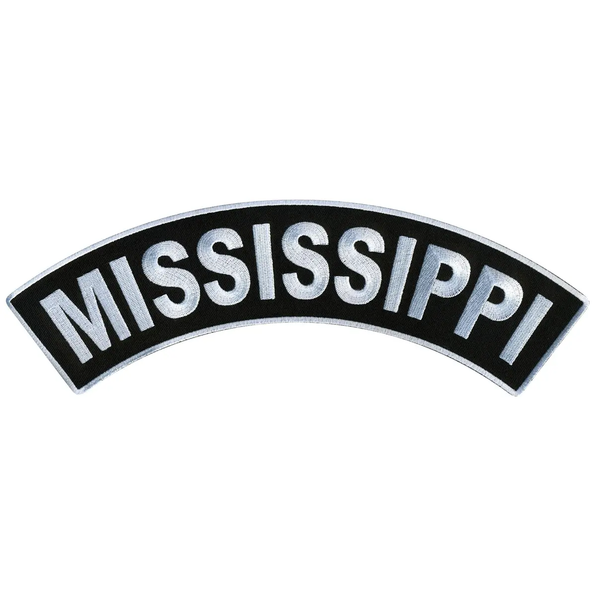 Mississippi 12” X 3” Top Rocker Patch 1