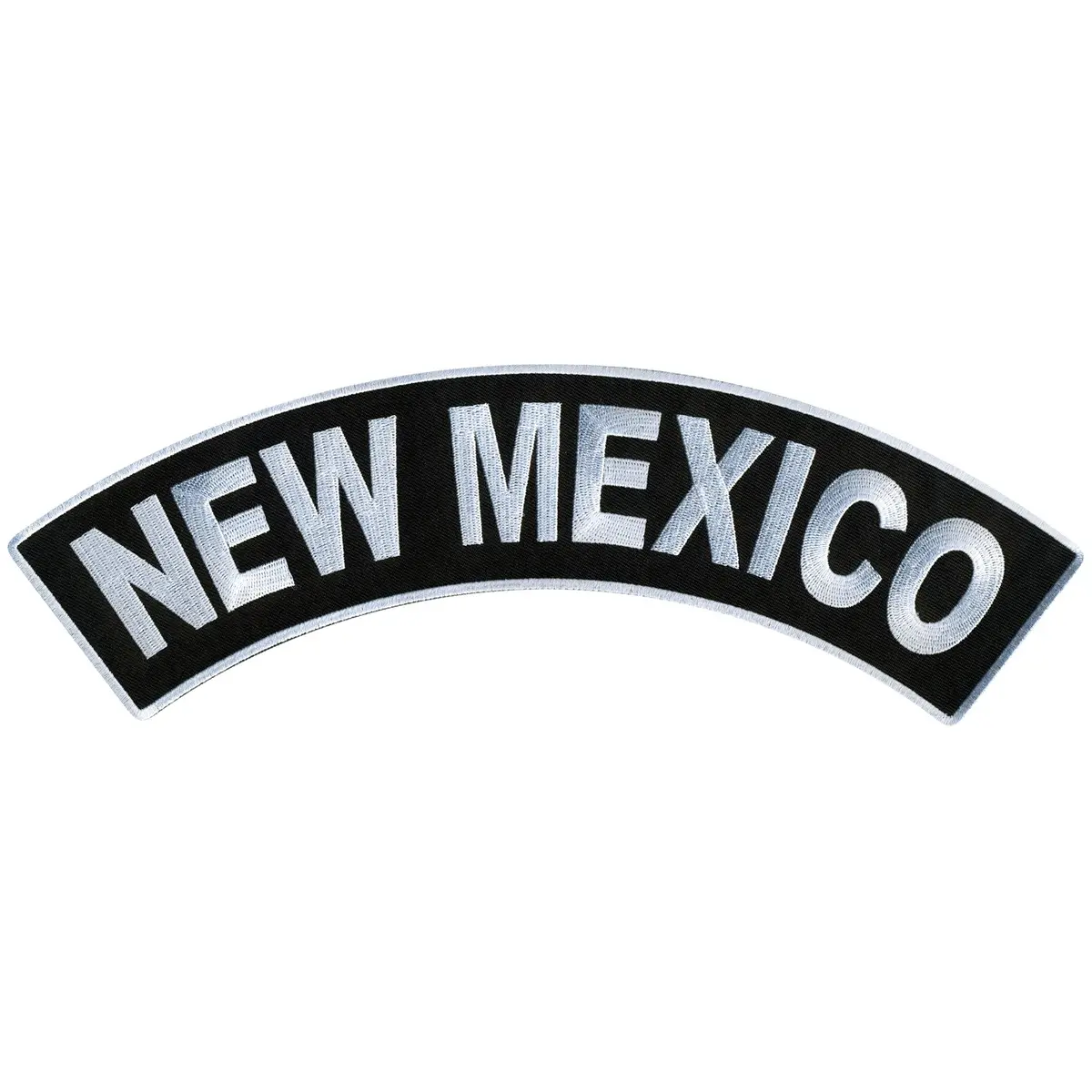 New Mexico  12" X 3" Top Rocker Patch 1
