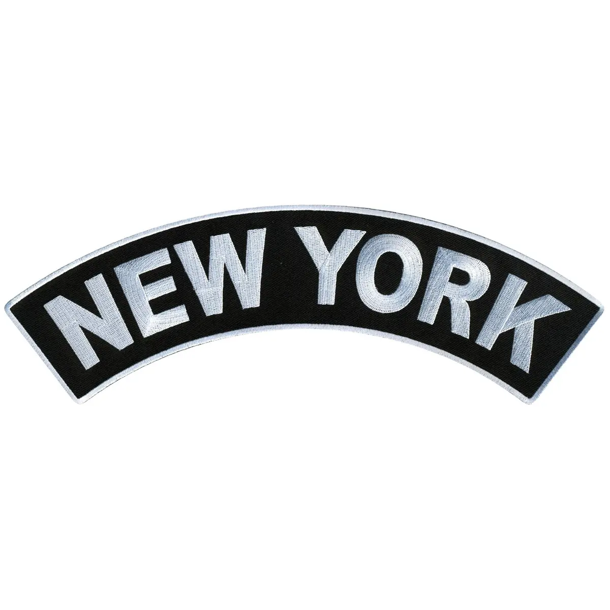 New York  12” X 3” Top Rocker Patch 1