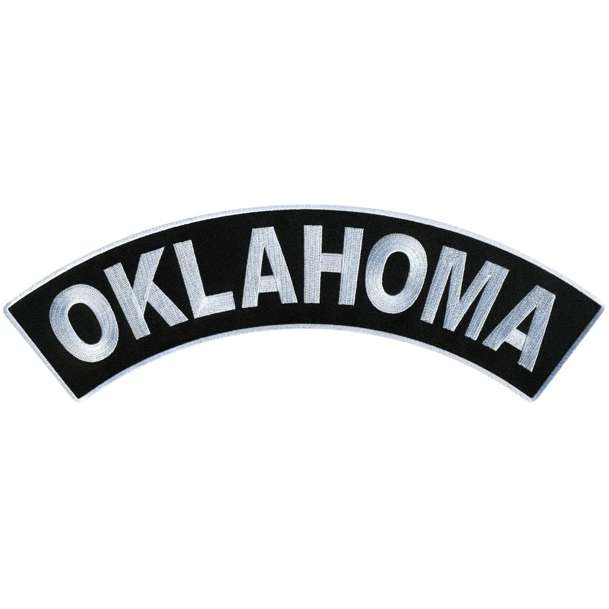Oklahoma 12” X 3” Top Rocker Patch 1