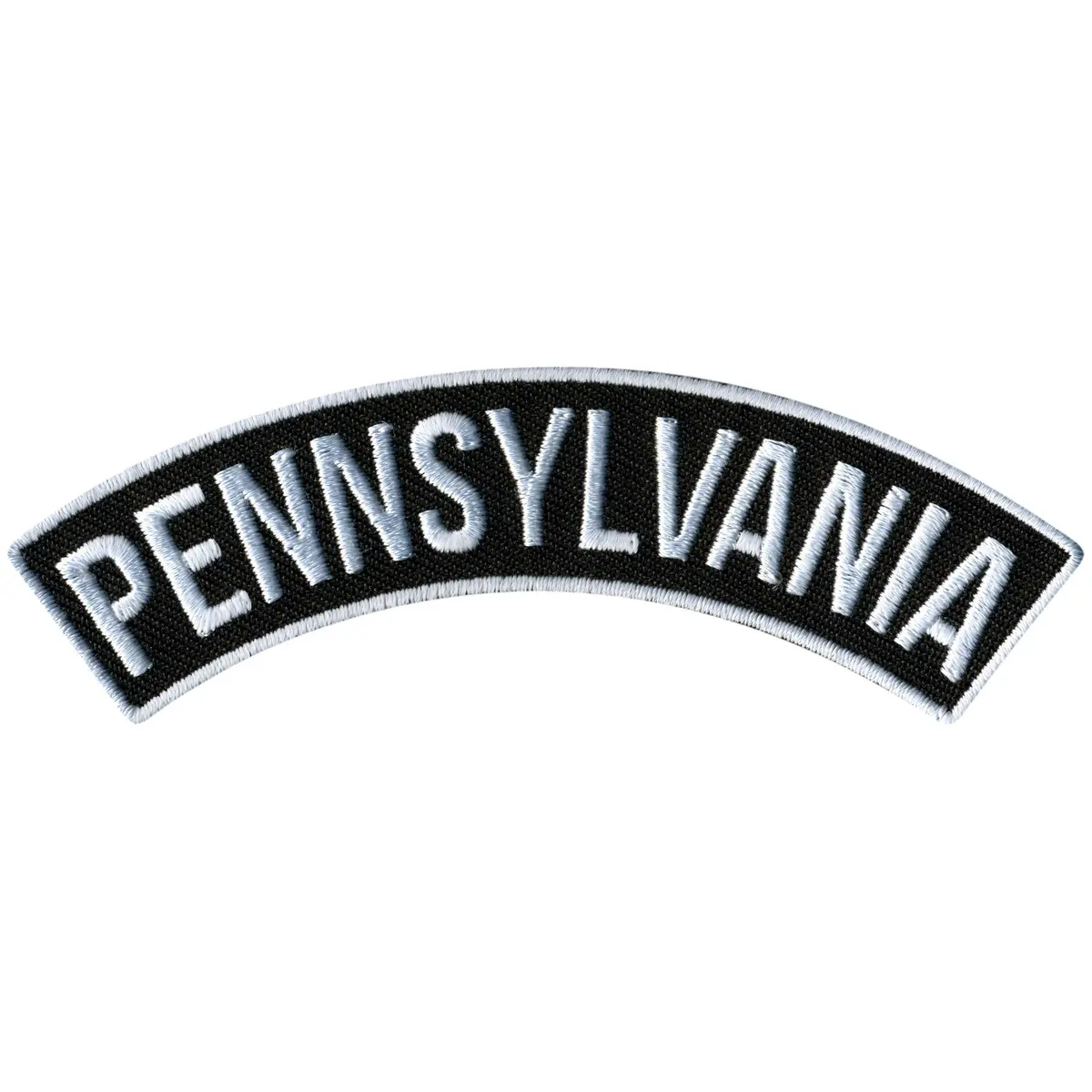 Pennsylvania 4” X 1” Top Rocker Patch 1