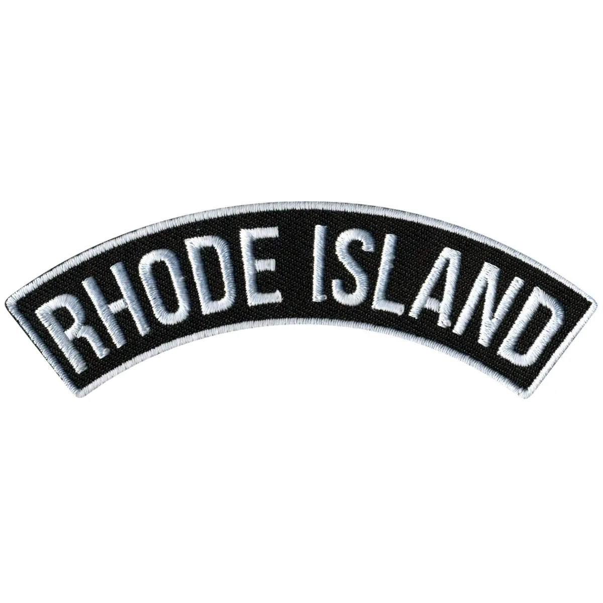 Rhode Island 4” X 1” Top Rocker Patch 1