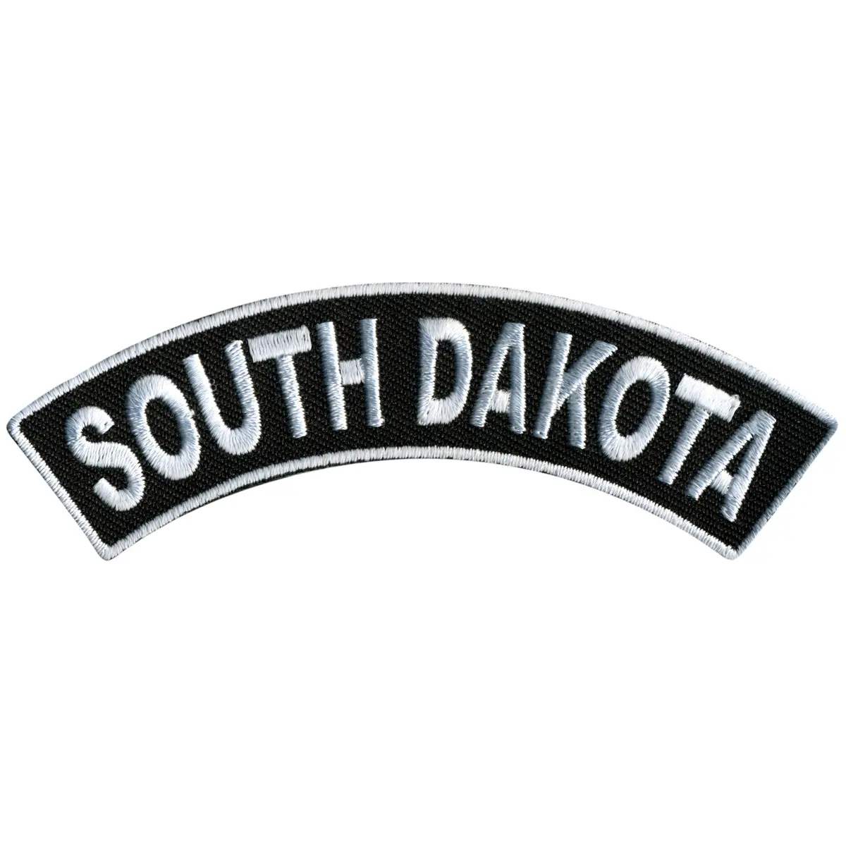 South Dakota 4” X 1” Top Rocker Patch 1